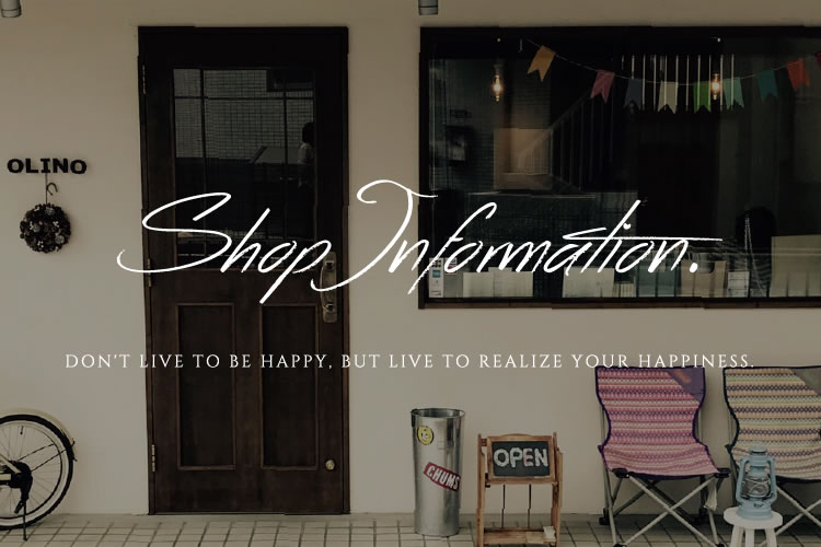 shop information